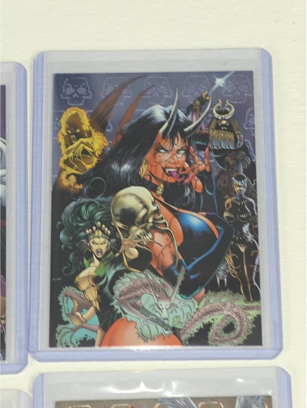 5x Lot Lady Death 1996 Series 3 FRACTAL Mystery Chase C-5 Steven Hughes Art RARE